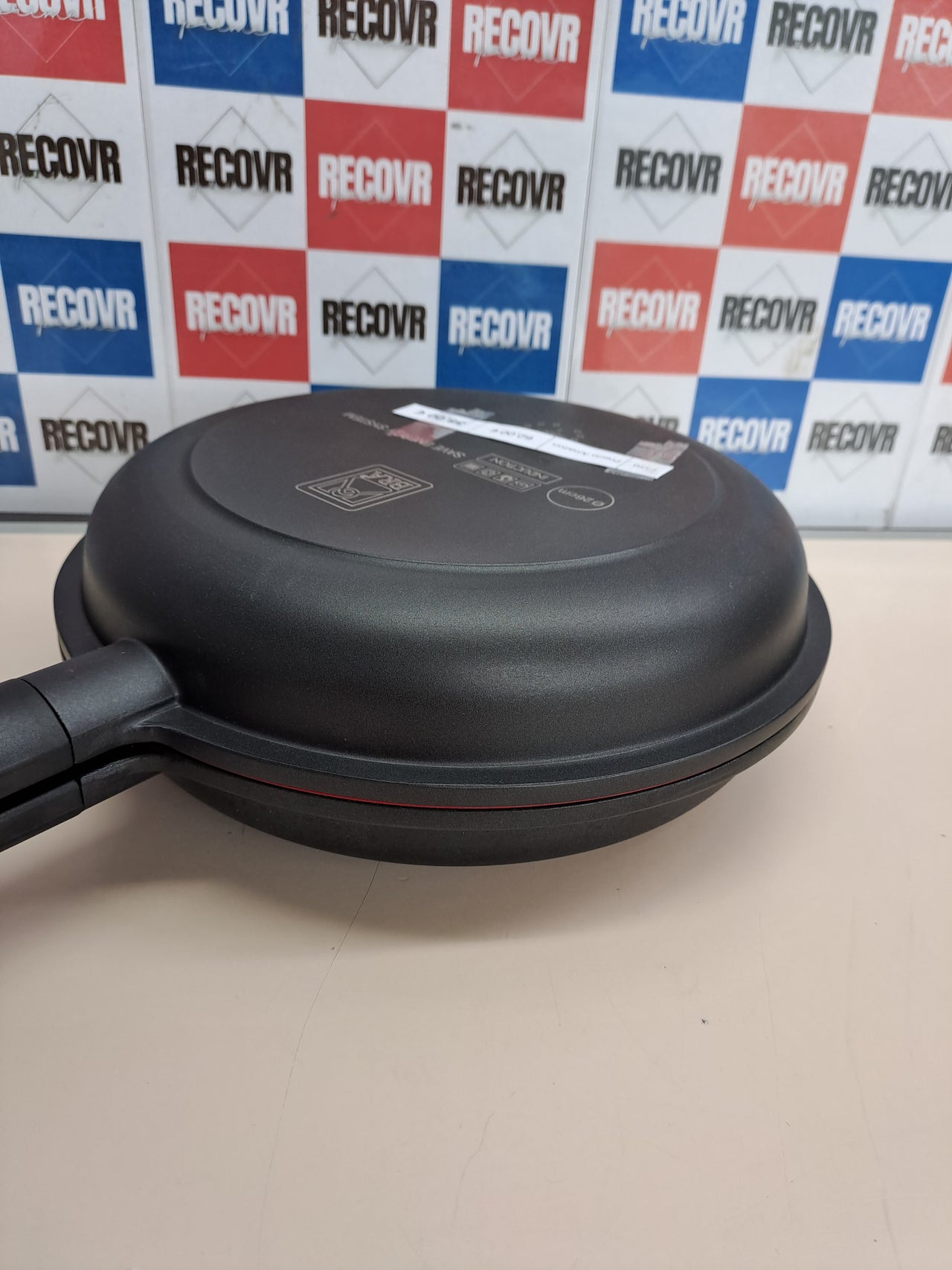 Sartén doble tortilla 26 cm aluminio fundido – BRA