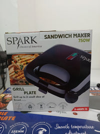 Thumbnail for Sandwichera 750W Parrilla Spark S-65SM/G
