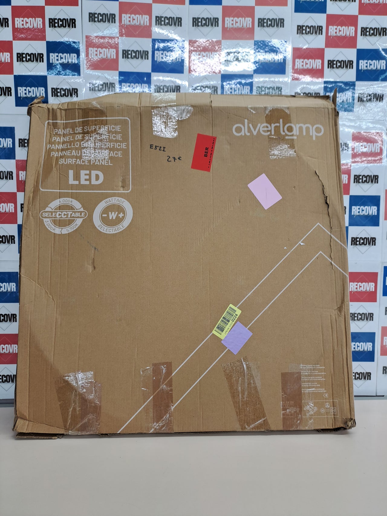 Plafón LED 48 W 605 mm 6500 K – LED Atomant