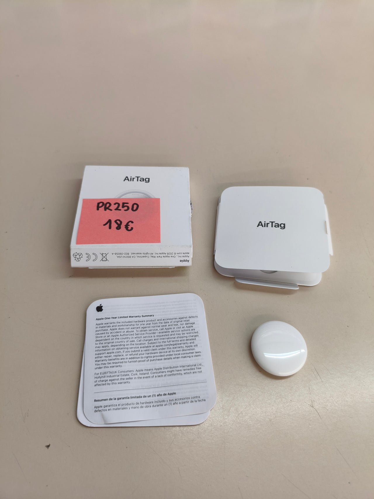 Apple AirTag 2ª gen., localizador con sonido, mayor alcance