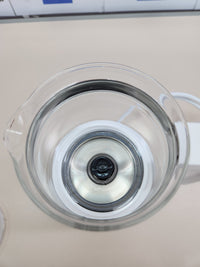 Thumbnail for Espumador 50 ml 4 en 1 función,de leche eléctrico, Milk Frother de cristal, bonito para ver, 2apuchino o 300 ml leche caliente, diseño dividido, blanco Morpilot