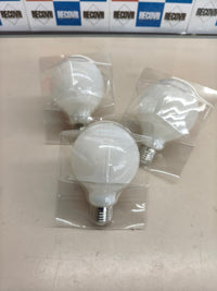 Bombillas LED E27 tipo Edison, 6 W, 4000 K, pack de 3.