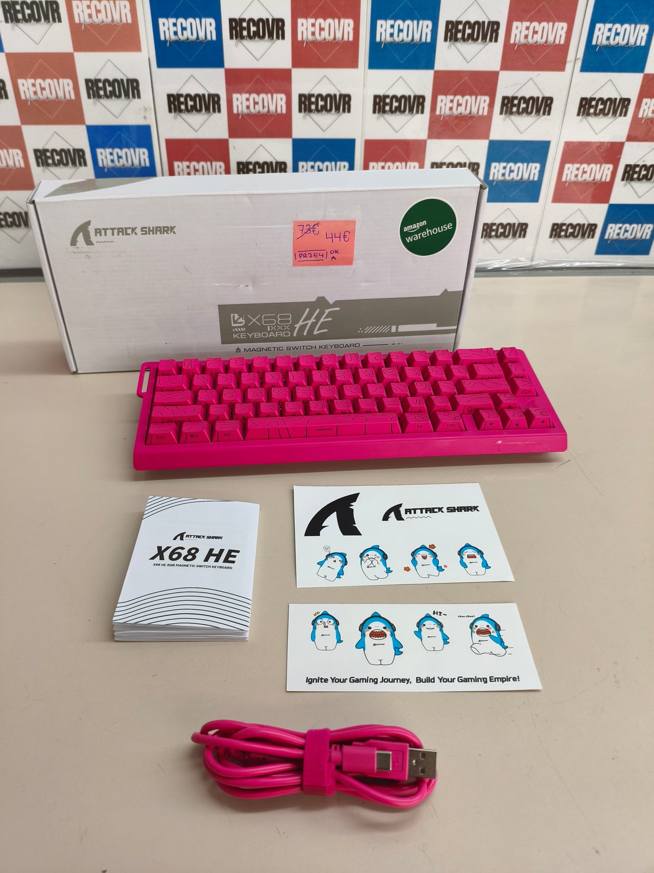 Teclado Attack Shark X68 HE