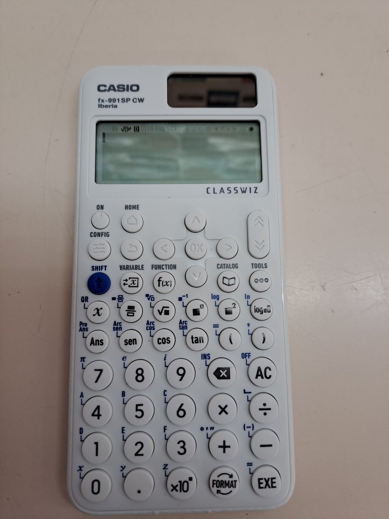Calculadora científica Casio FX-991SP CW (blanca)