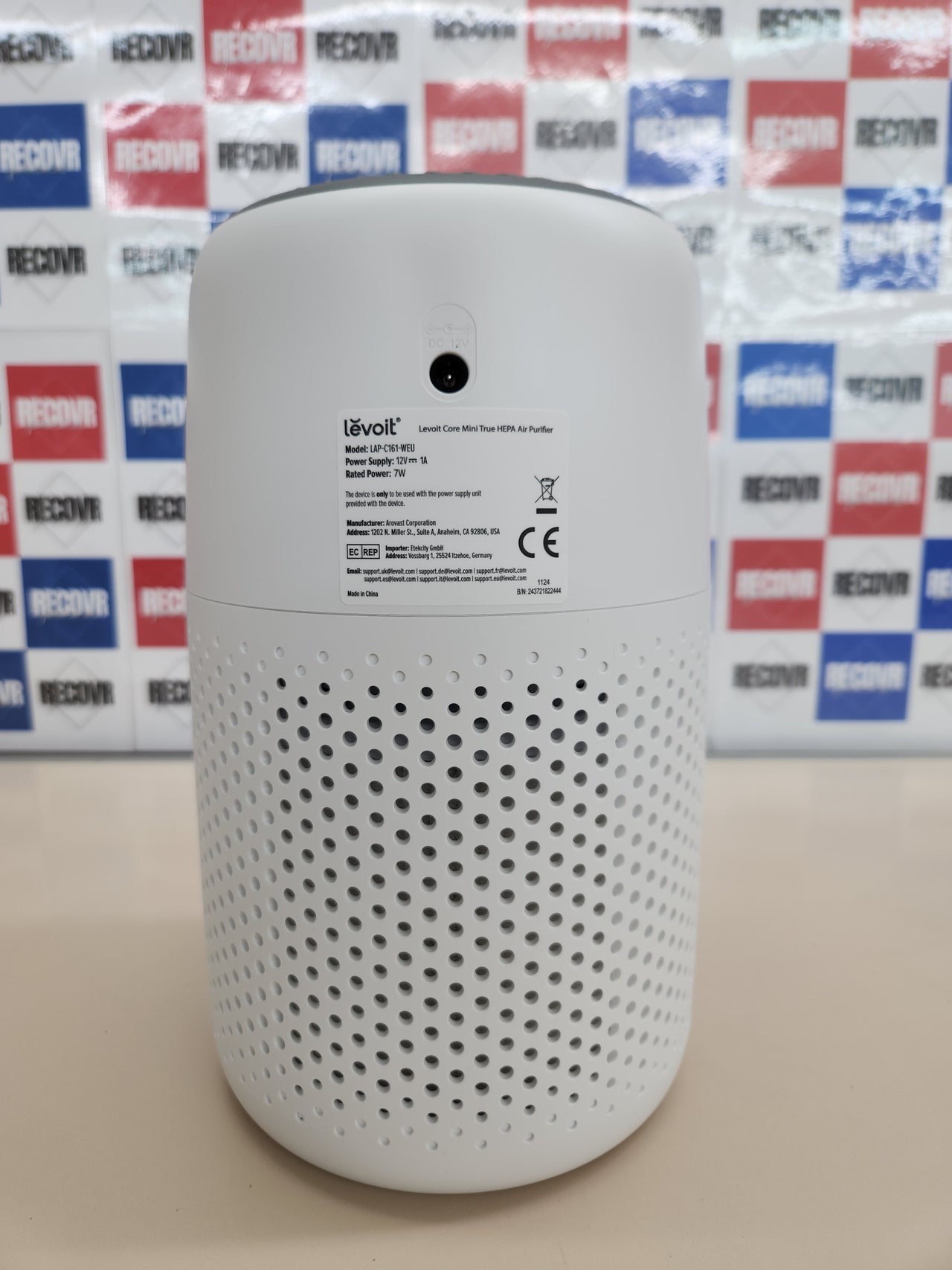 Purificador Aire HEPA Silencioso 7W Mini LEVOIT