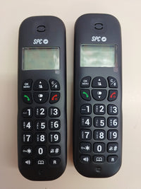 Teléfono Fijo inalámbrico DÚO con Pantalla iluminada SPC Air Pro Dúo