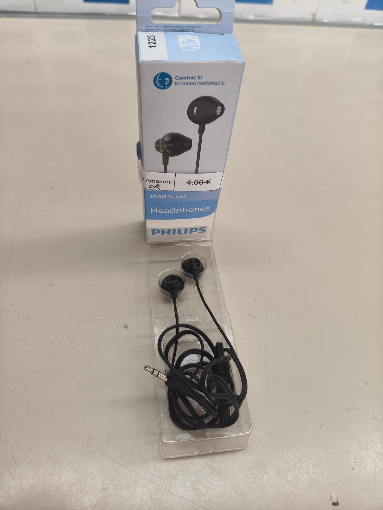 Auriculares intraaurales Philips UE100BK/00 con cable (negros)