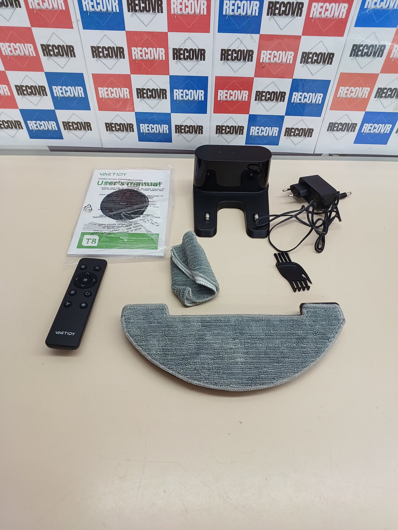 Robot Aspirador y Fregasuelos 3800Pa con Mapeo
