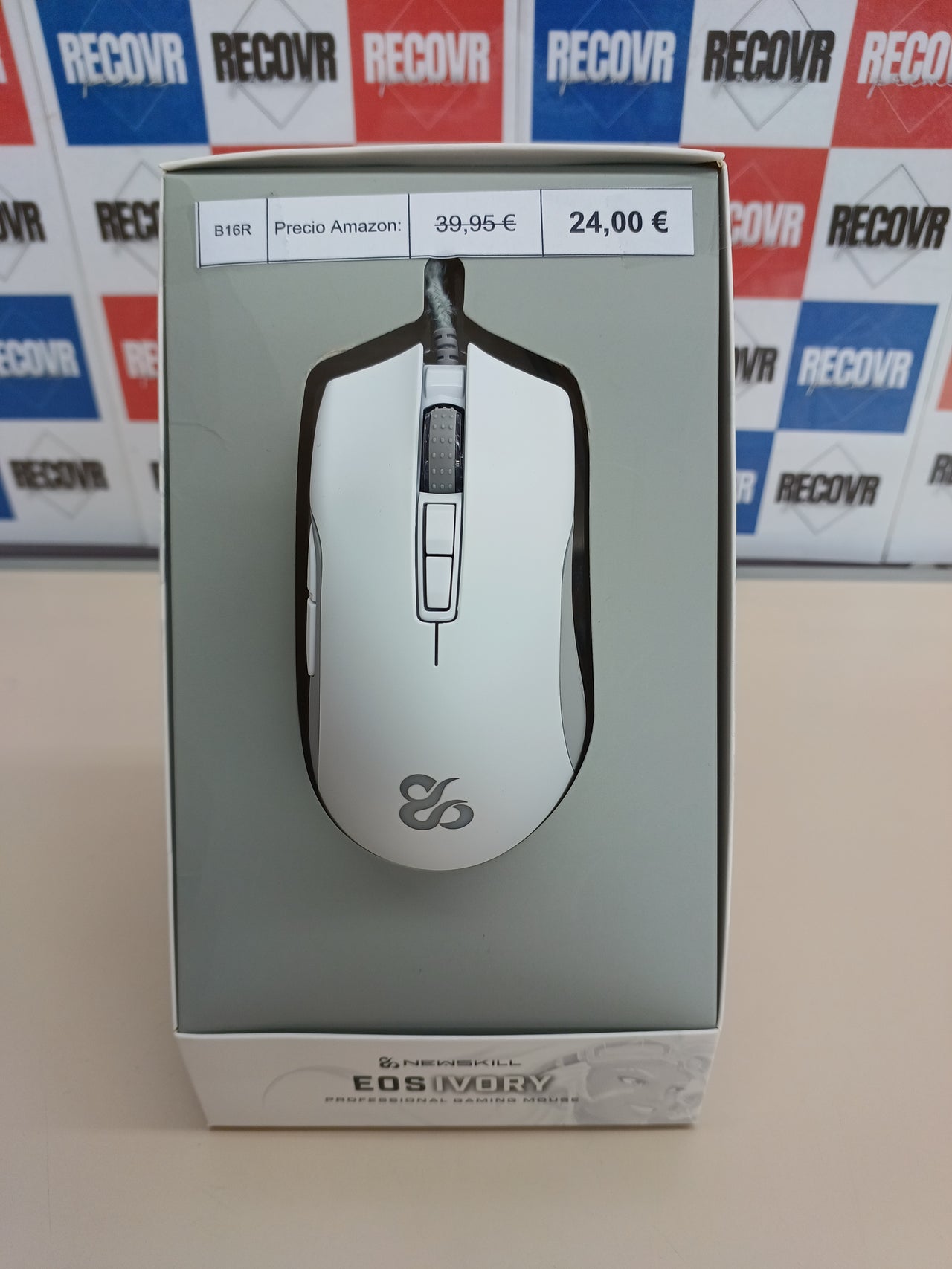 Ratón Gaming RGB Alámbrico 16000 DPI