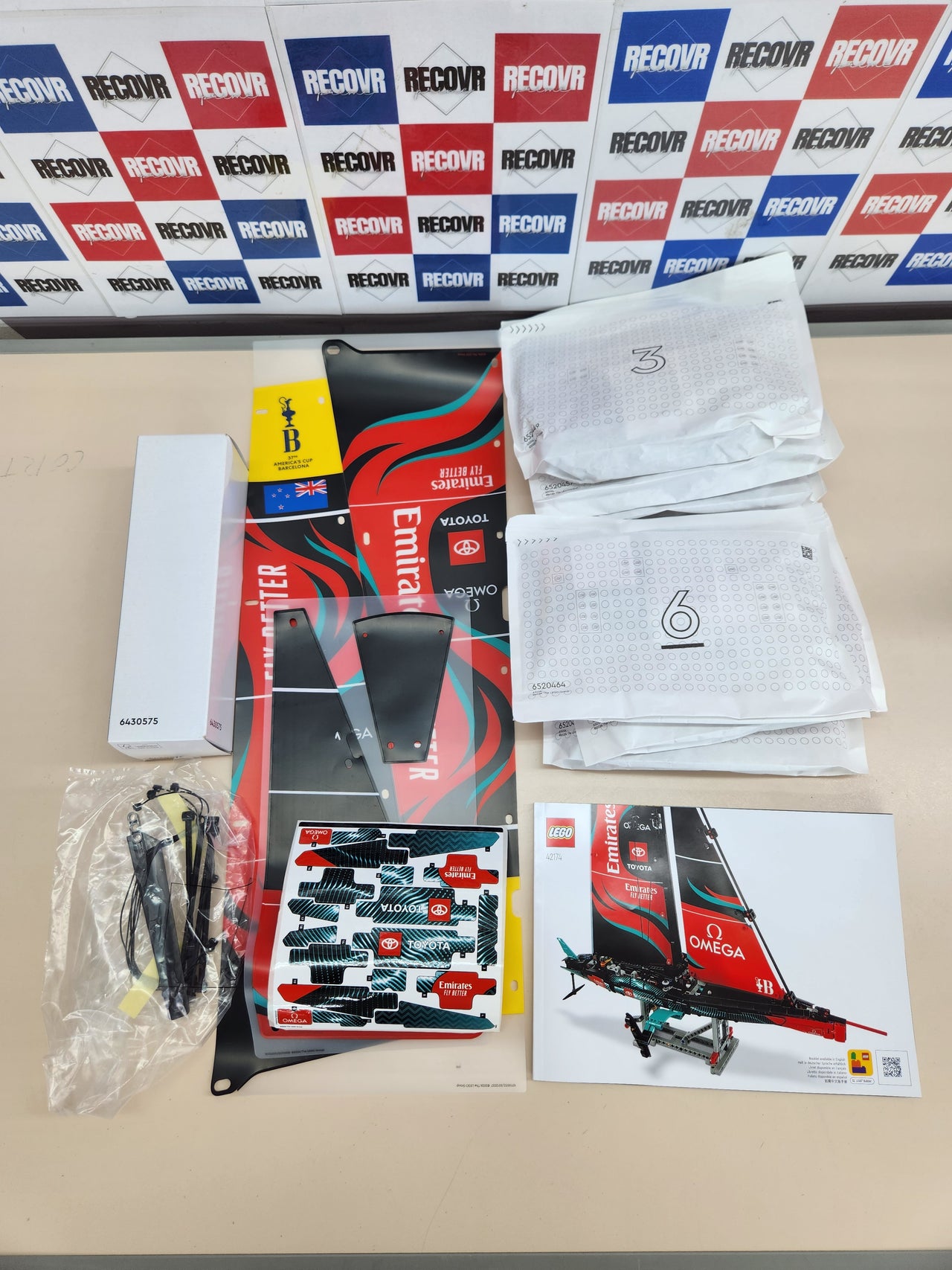 LEGO Technic AC75 Emirates Team New Zealand