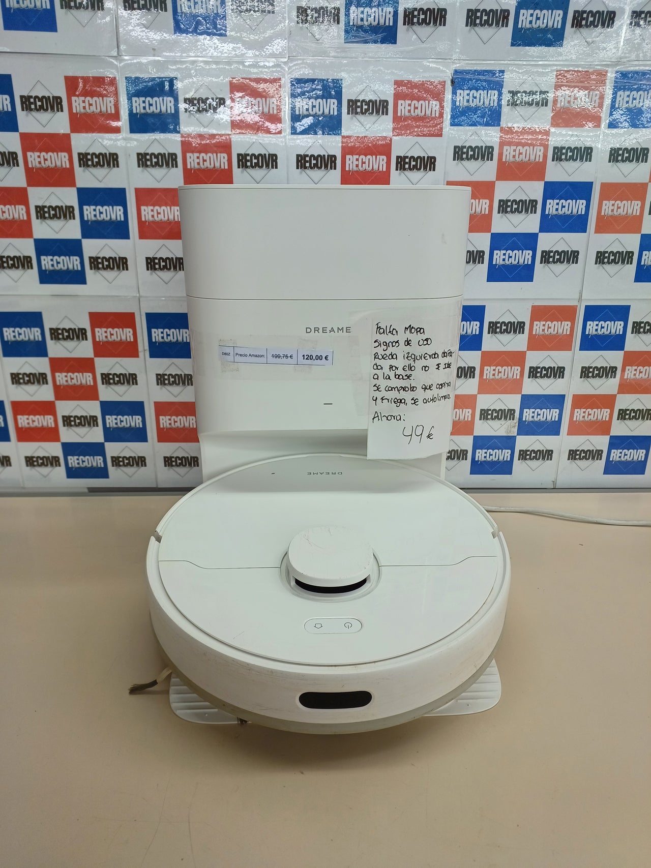 Robot Aspirador DREAME D10 Plus Gen 2 Autovaciado