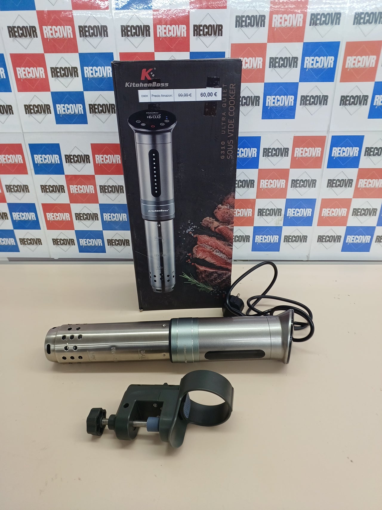 Cocción precisa sous-vide 1100W IPX7 – KitchenBoss