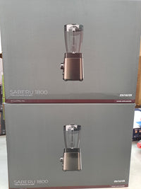 Licuadora de Cristal, Aiwa Saberu 1800, capacidad de 1,5L, potencia de 1800W