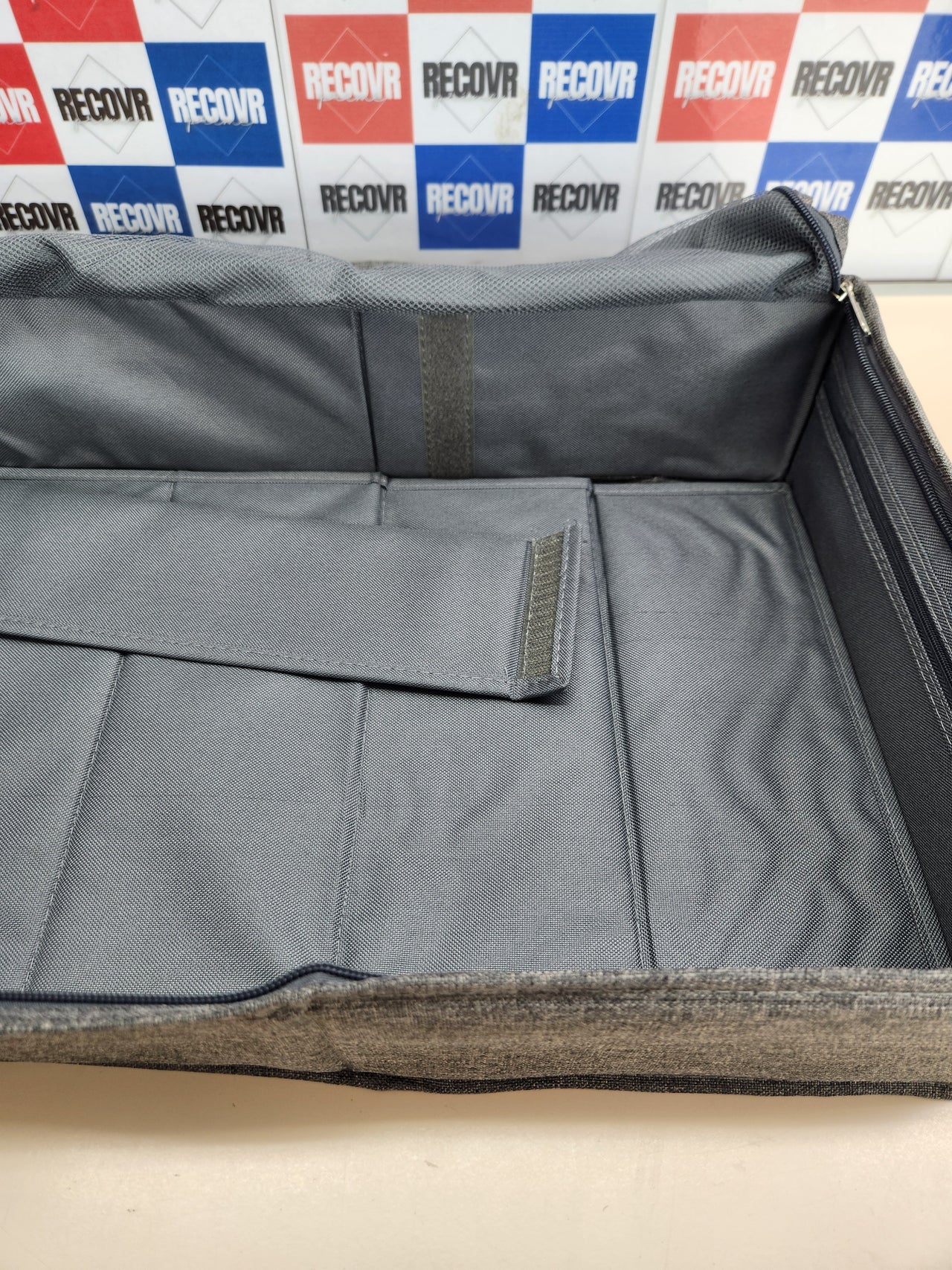 Organizador para Almacenamiento gris 90x30x12 cm