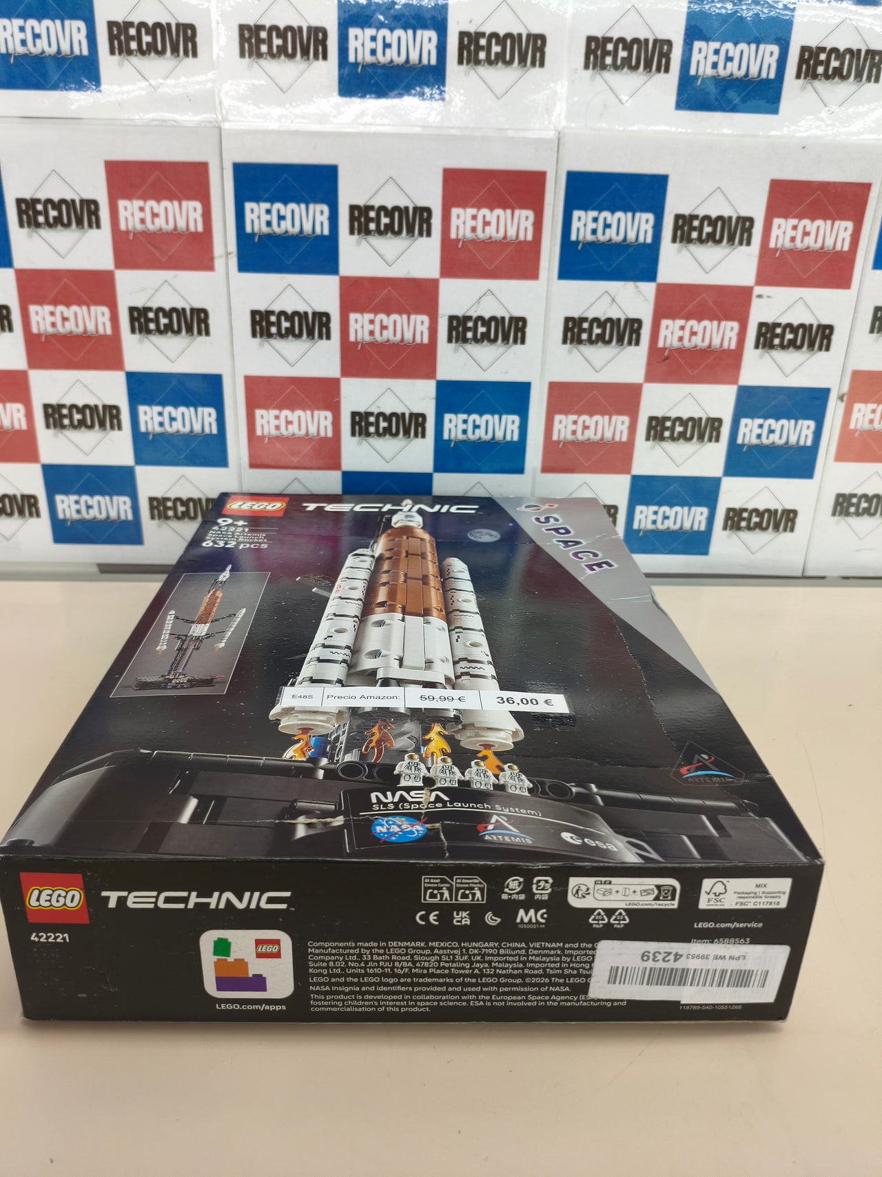 LEGO Technic Cohete NASA Artemis 42221