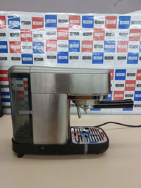 Thumbnail for Ariete 1380 Cafetera de metal, compatible con café en polvo y monodosis ESE, 1300 W, capacidad 1,1 L, 15 bar de presión, filtro ½ tazas, dispositivo capuchino, plata