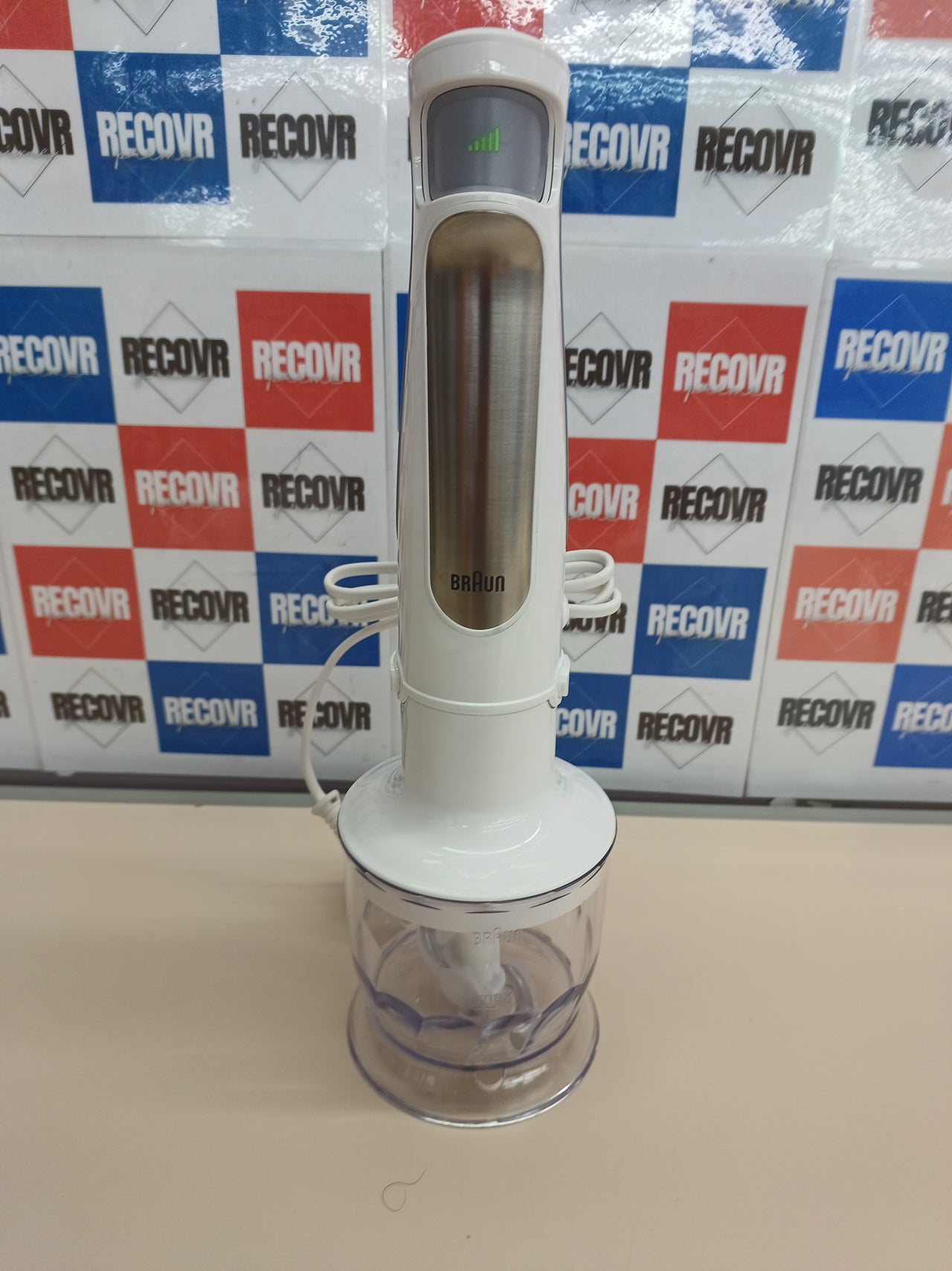 Batidora de Mano Braun MultiQuick 7 MQ7020 WH 1000W Blanco