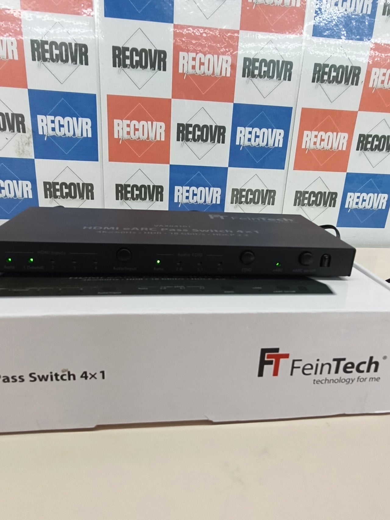 Switch HDMI eARC 4×1 para sonido y 4K · FeinTech