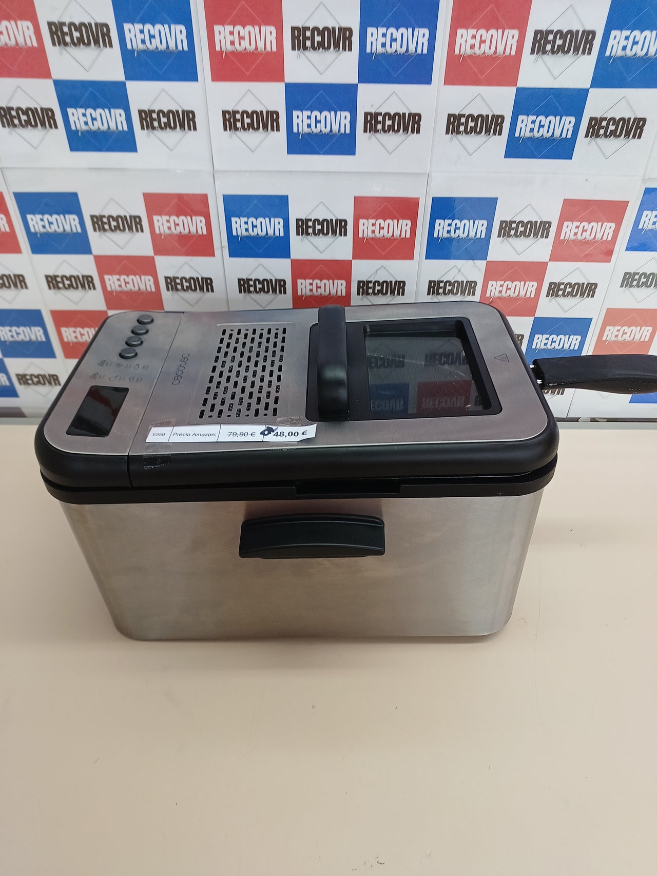 Freidora aceite 4,2 L 3270 W digital – Cecotec