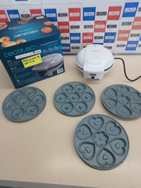 Gofrera 3 en 1 700W placas intercambiables - Cecotec