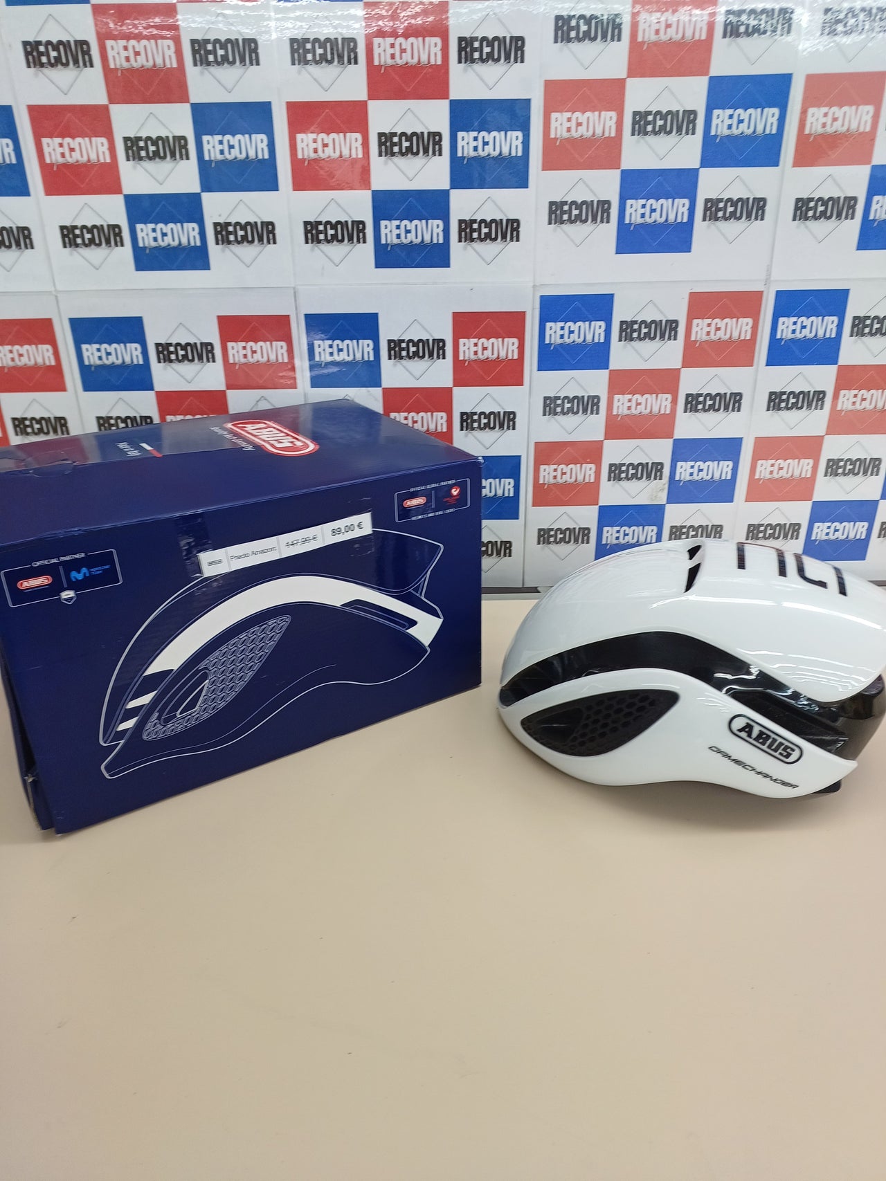 Casco ciclismo ABUS GameChanger M blanco