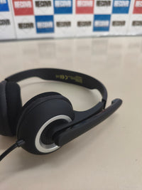Auriculares de oficina con micrófono y jack 3,5 mm