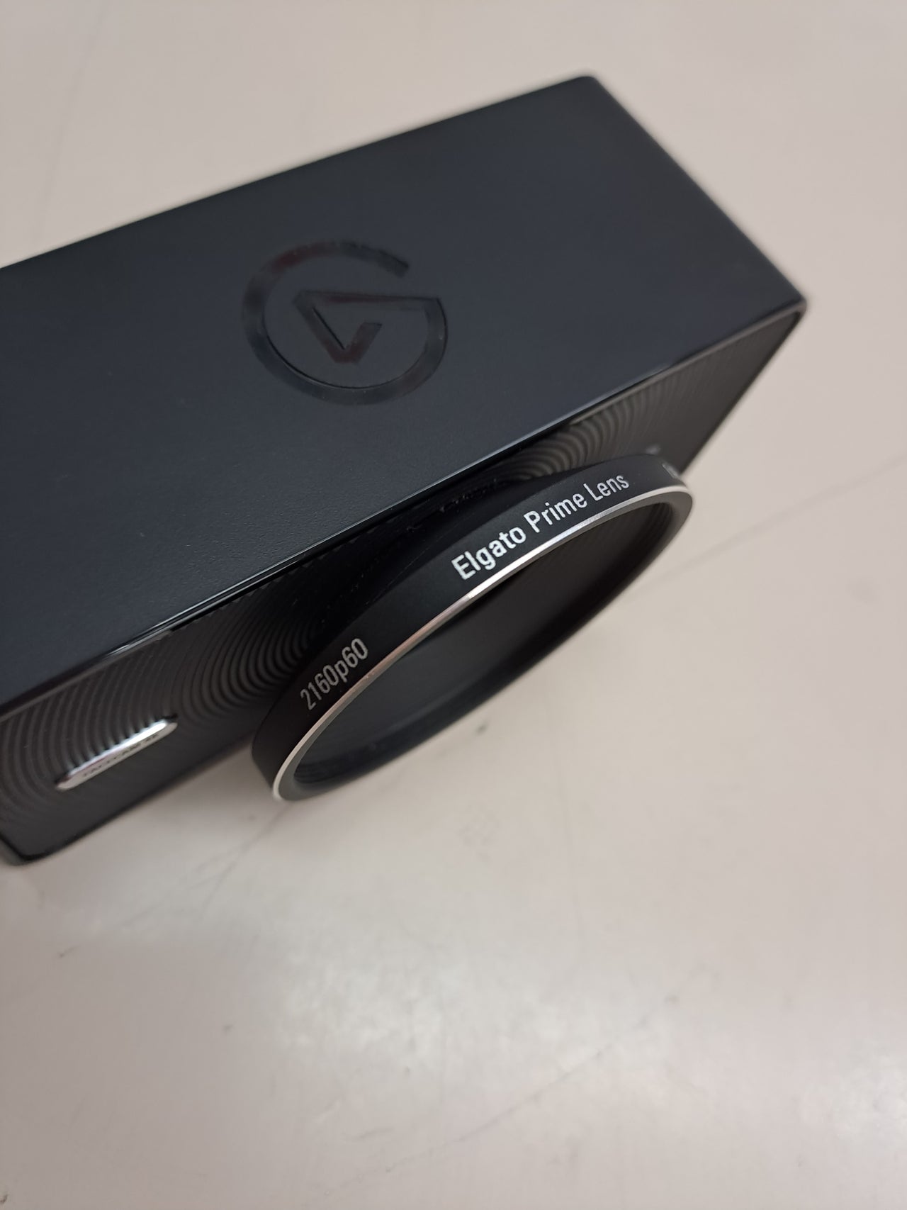 Webcam 4K 60fps tipo estudio Elgato Facecam 4K USB-C