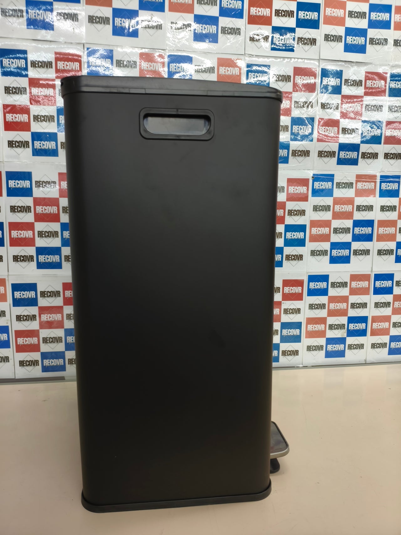 Cubo de basura de cocina SONGMICS 2x30 L con pedal y cierre suave