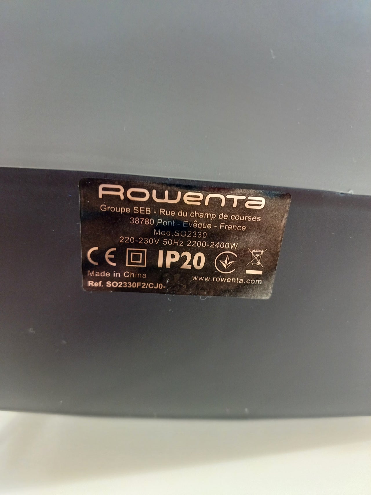 Calefactor 2400W Rowenta Instant Comfort
