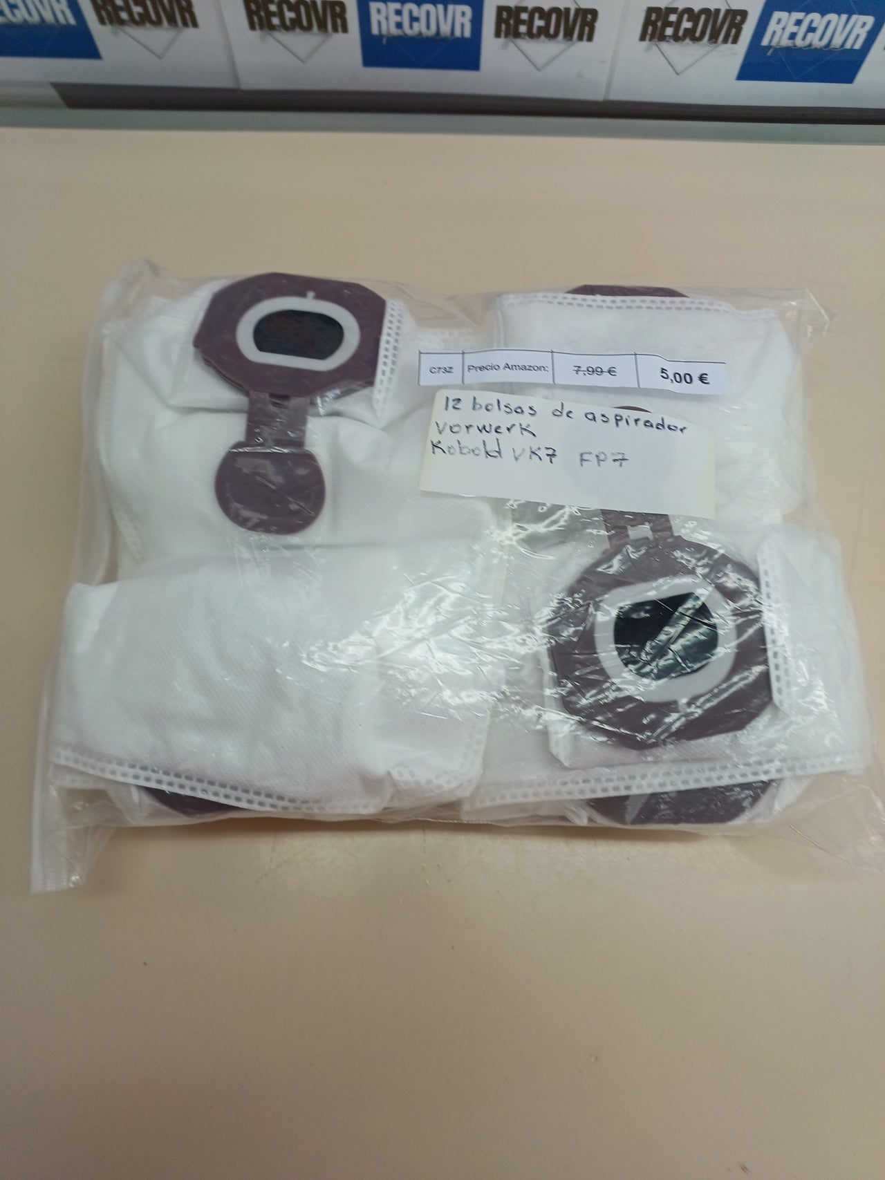 Bolsas aspirador Vorwerk VK7/FP7 12 uds