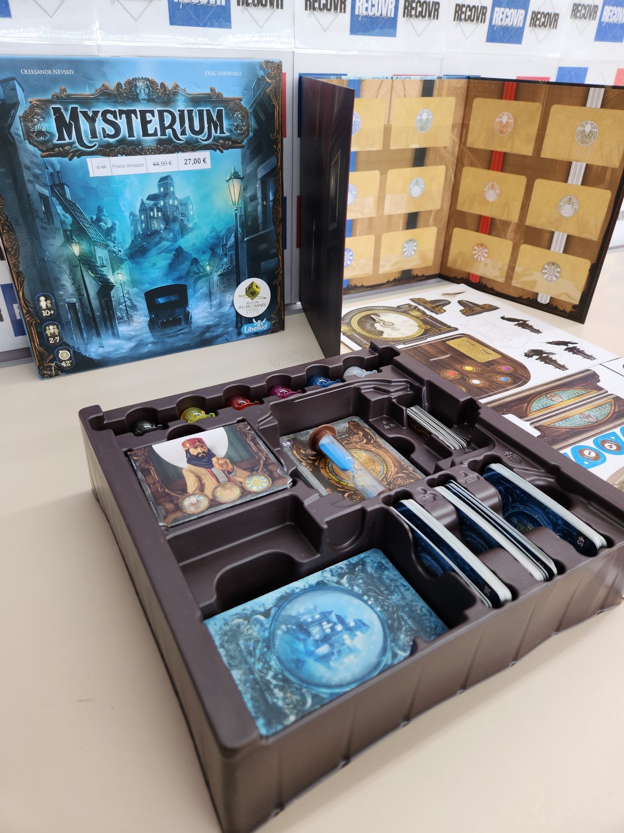 Juego mesa Mysterium Asmodee 2-7 jugadores versión Italiana