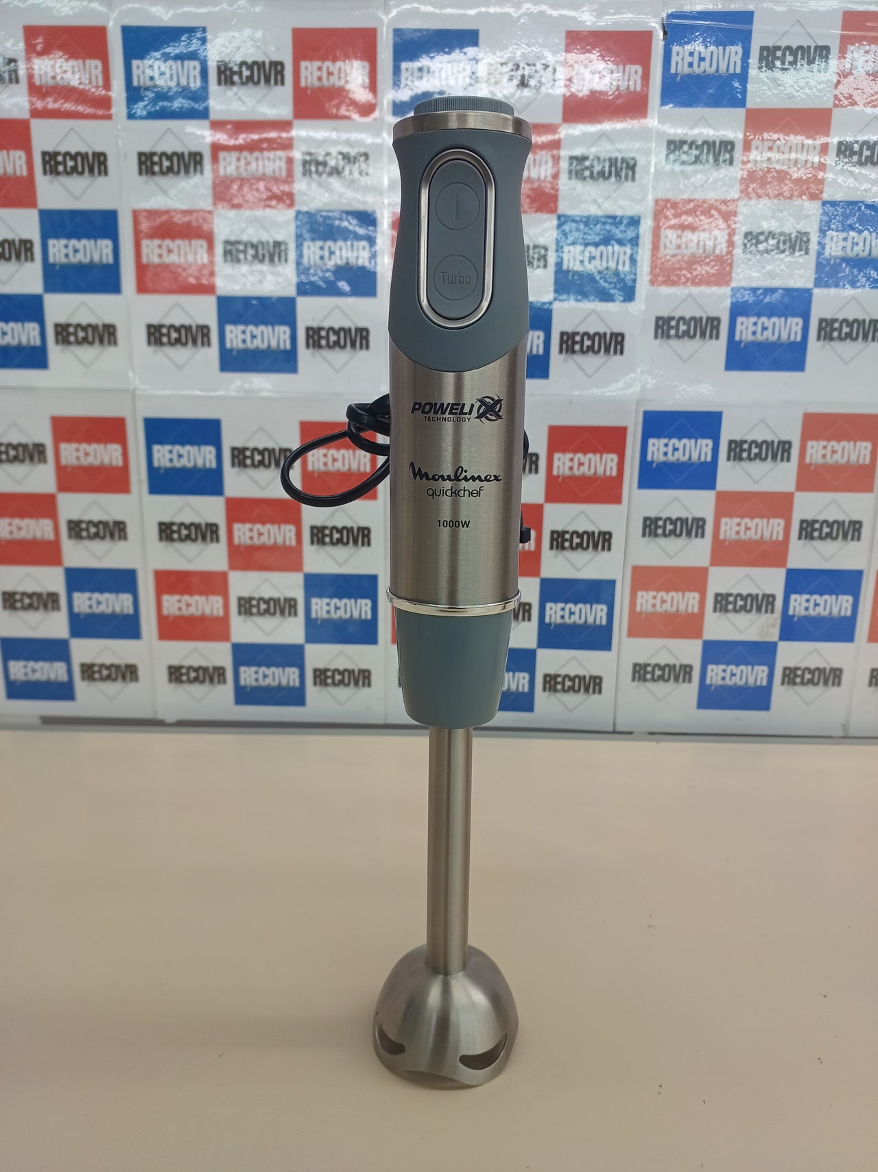 Batidora 1000 W con 10 velocidades y accesorios MOULINEX