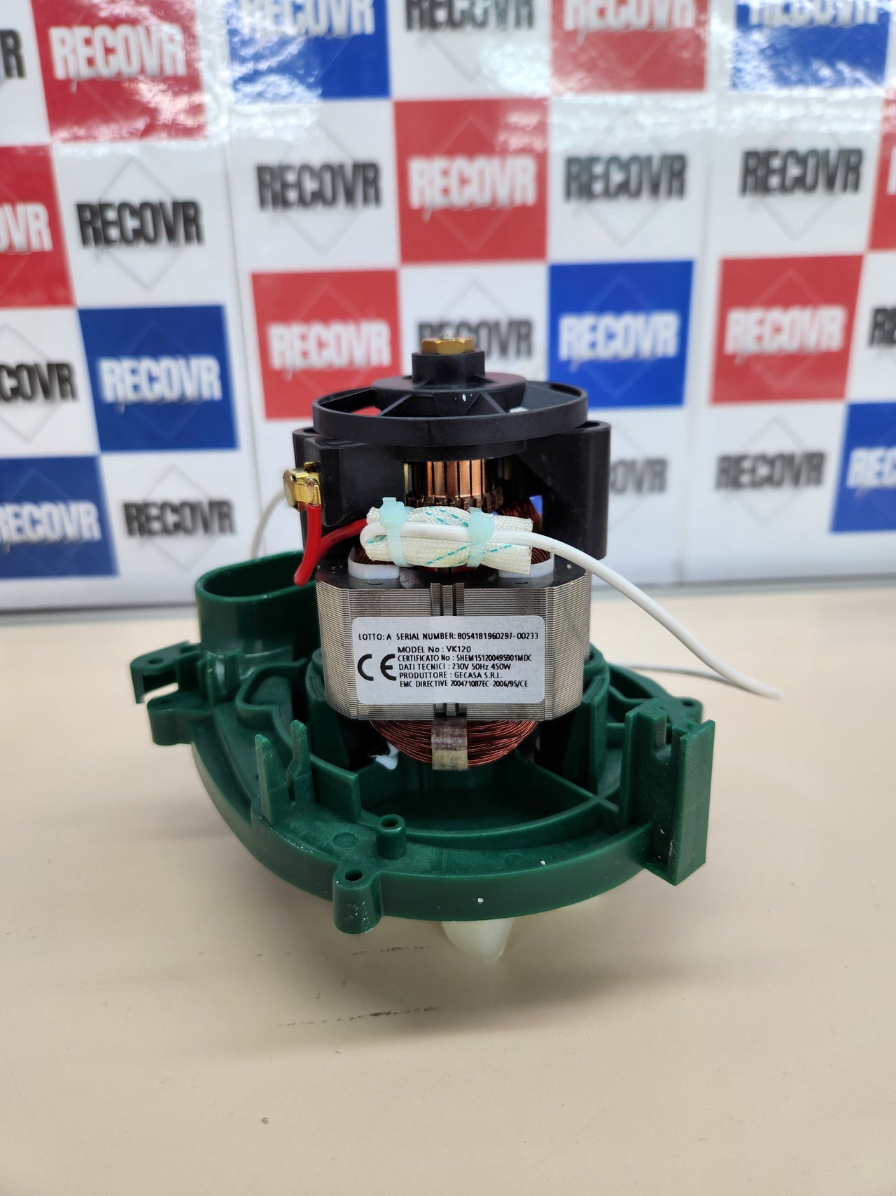 Motor de Cafetera Gecasa M120H - Compatible con modelos K120, K121, K122