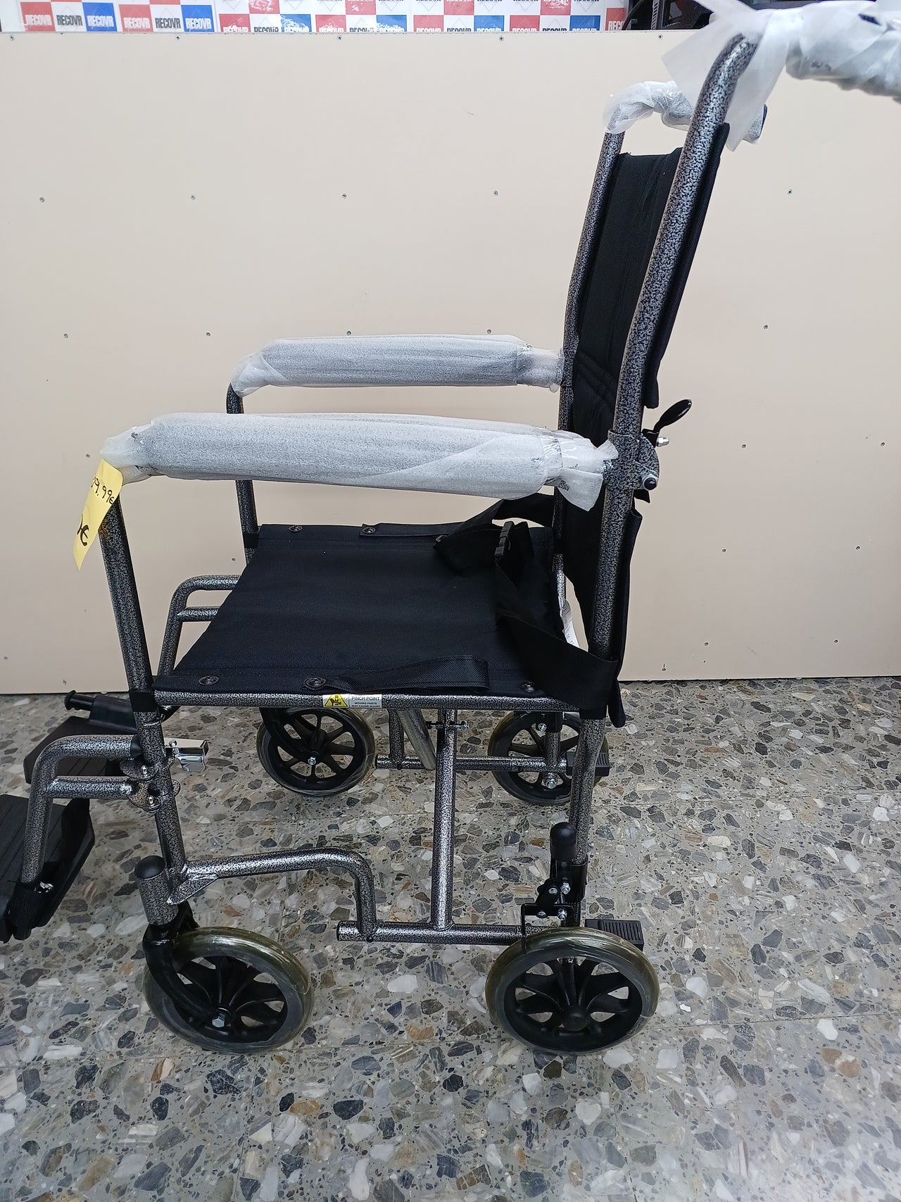 Silla de Ruedas Plegable 38cm PEPE Mobility