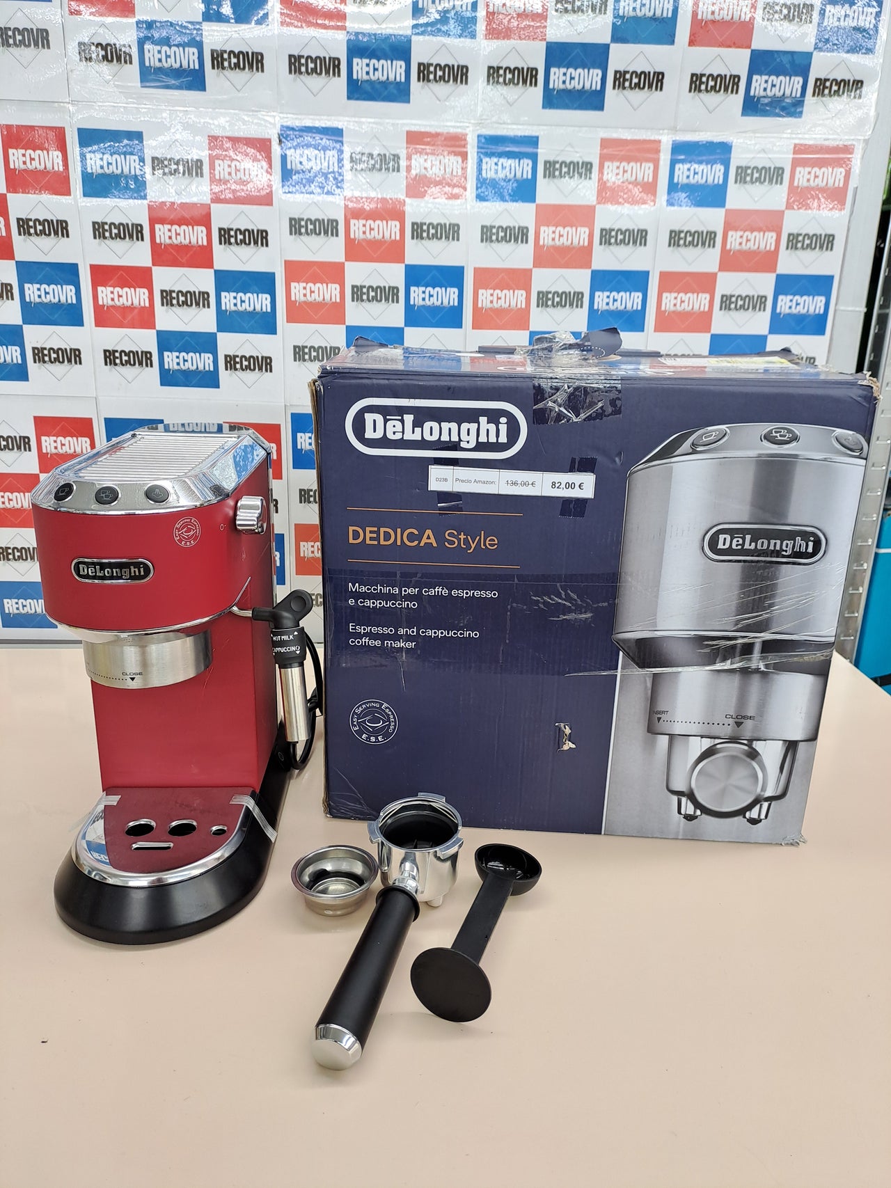 Cafetera DeLonghi Dedica Style expreso