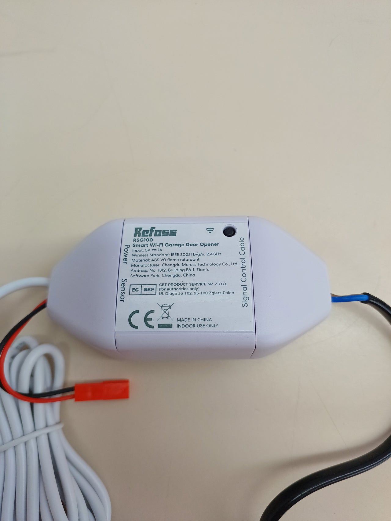 Controlador WiFi puerta garaje Alexa Google