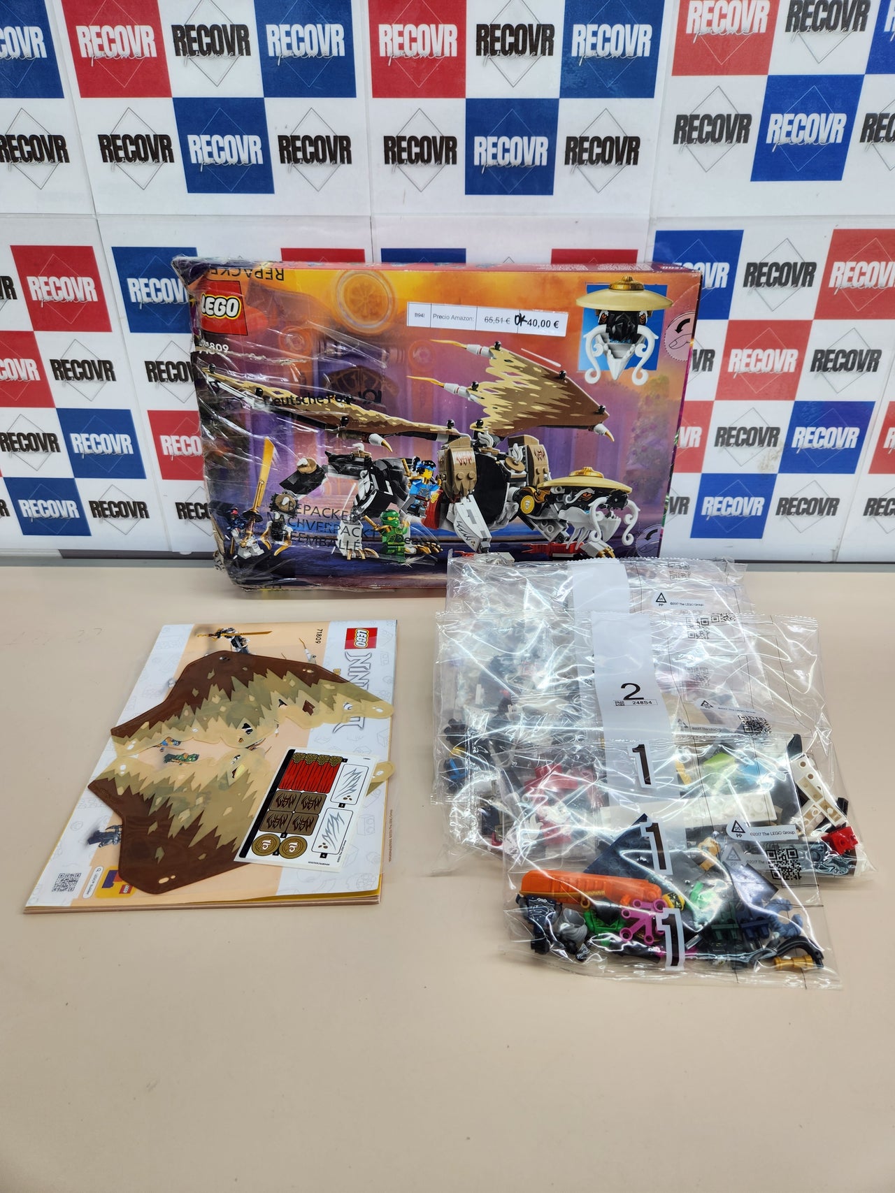 LEGO Ninjago Dragón Maestro Egalt de Juguete