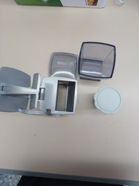 Thumbnail for Rallador Eléctrico, 150 w. Rodillo Acero Inoxidable, Tolva Aluminio, Recipiente Extraíble Tapa Frescura, Sistema Seguridad, Imetec Grattugissima,