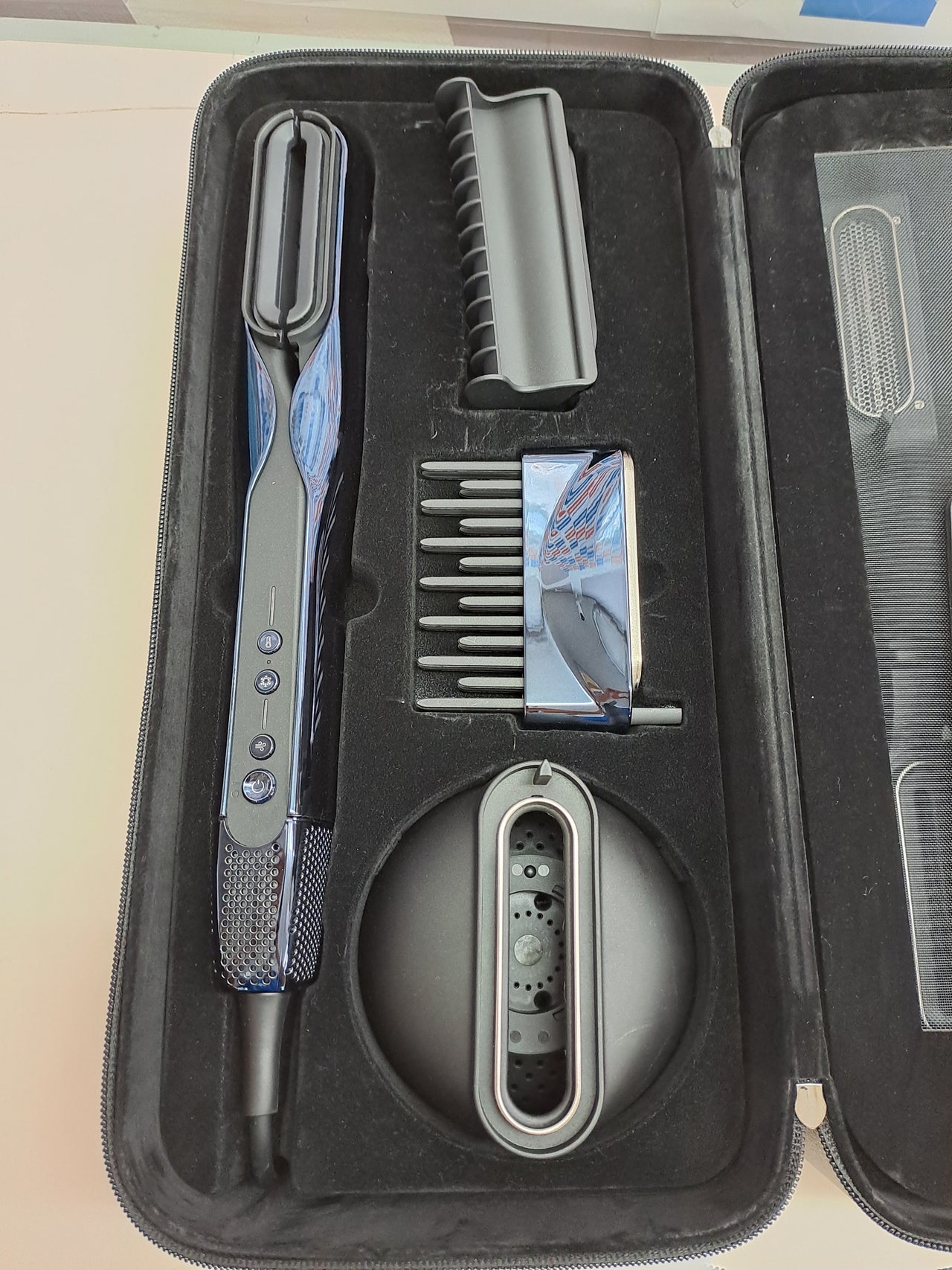 Plancha pelo con aire 6 accesorios Cecotec AirLisse
