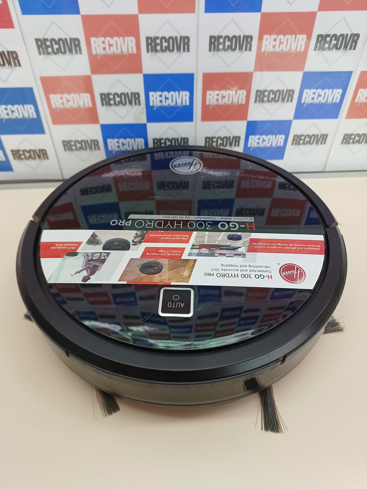 Robot aspirador 4 en 1 Wi-Fi 120 min – Hoover