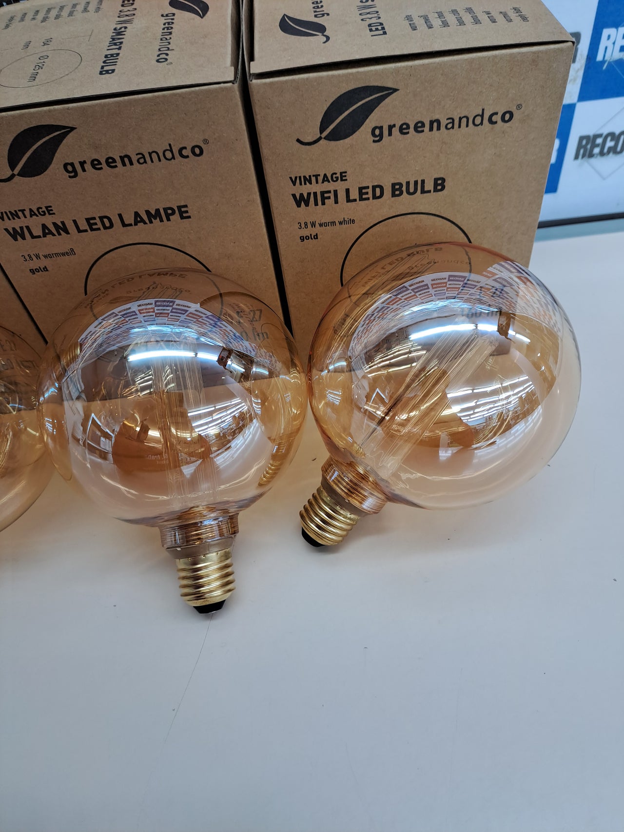 Bombilla LED Edison vintage 3,8W WiFi Greenandco