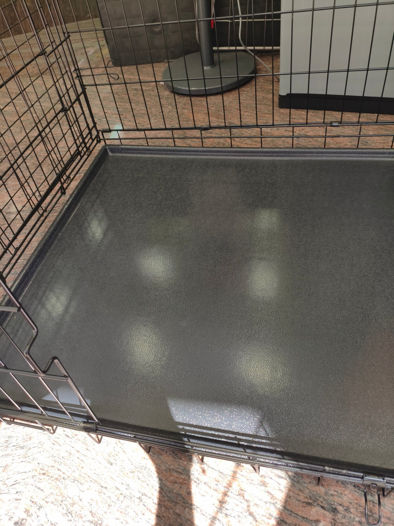 Jaula para perros Yaheetech 122x71x78 cm metálica plegable