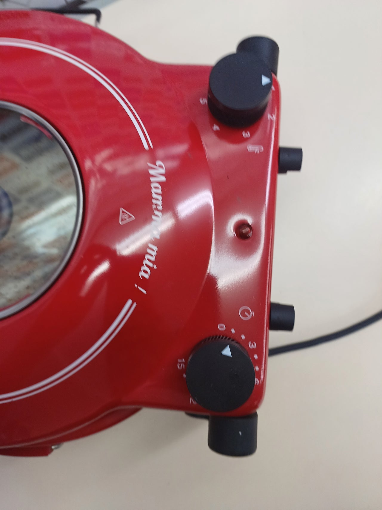 Horno grill 1200 W, Temporizador 15min, Temperatura max de 420ºC