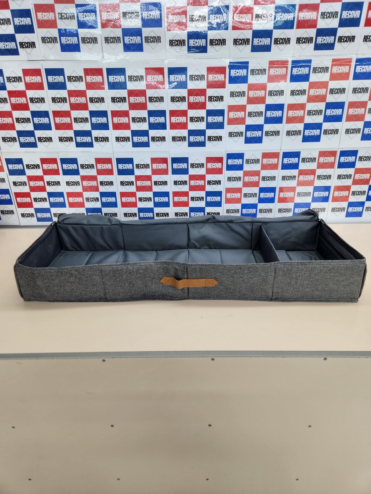 Organizador para Almacenamiento gris 90x30x12 cm