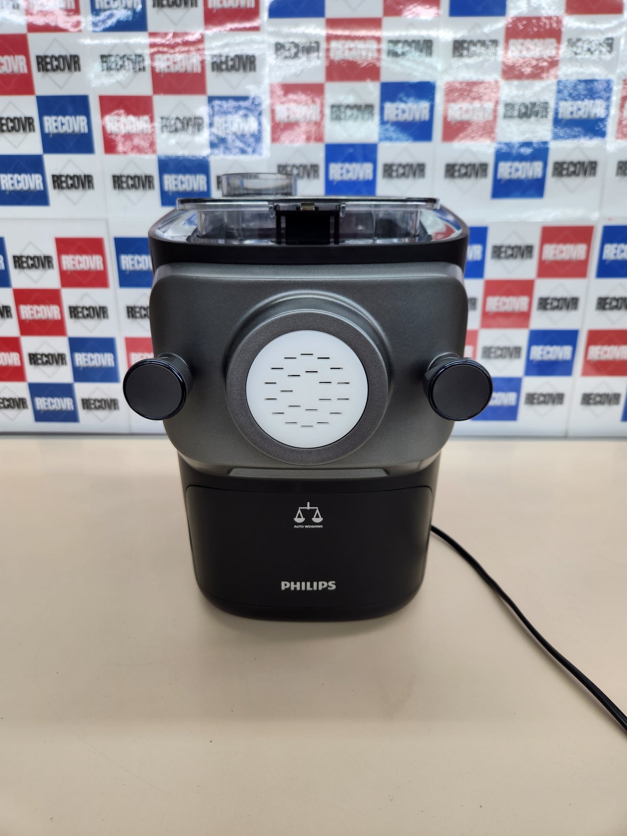 Máquina de pasta Philips Serie 7000 8 discos negra