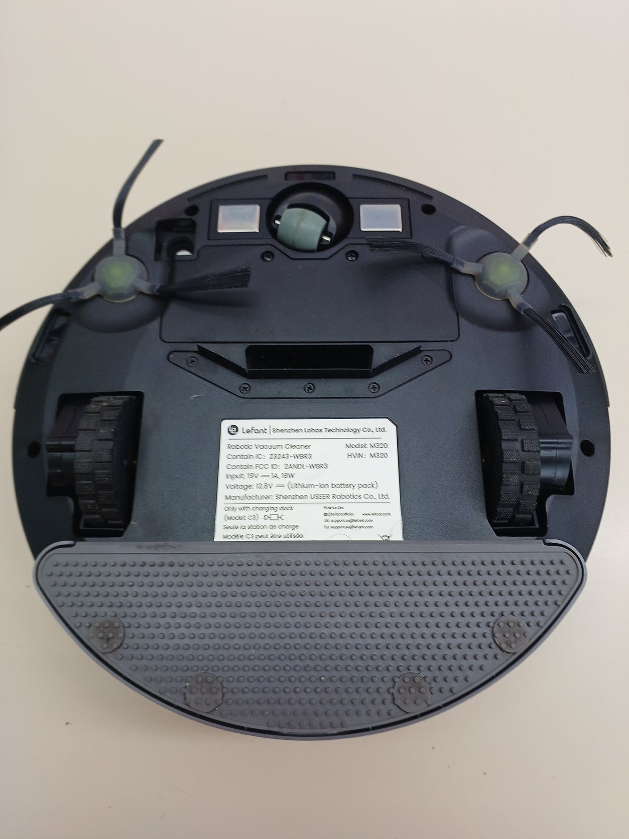 Robot aspirador 6000 Pa 210 min anti-obstáculos y fregasuelos – LEFANT M320