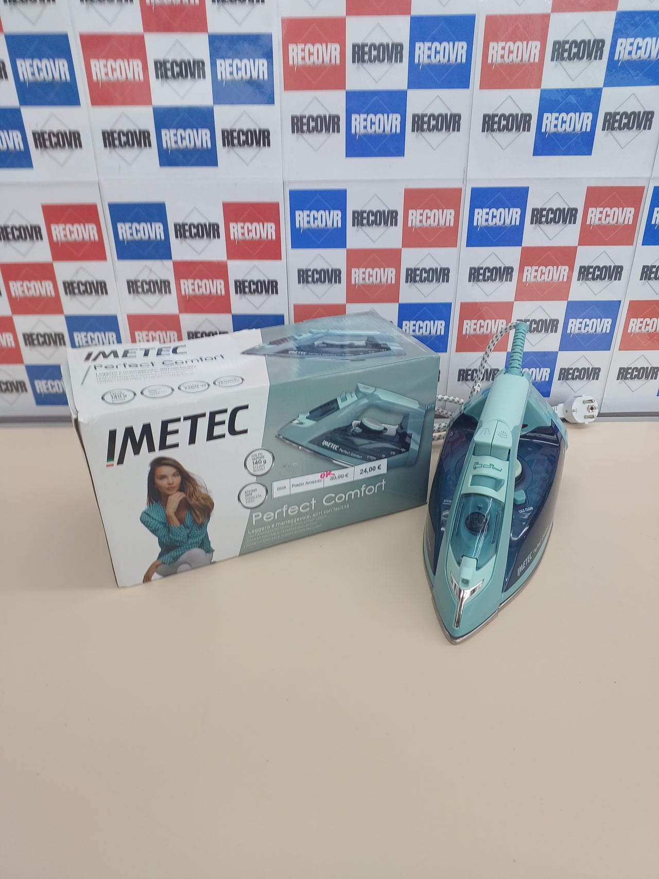 Plancha 2200W Acero Inox Antical Ergonómica IMETEC.