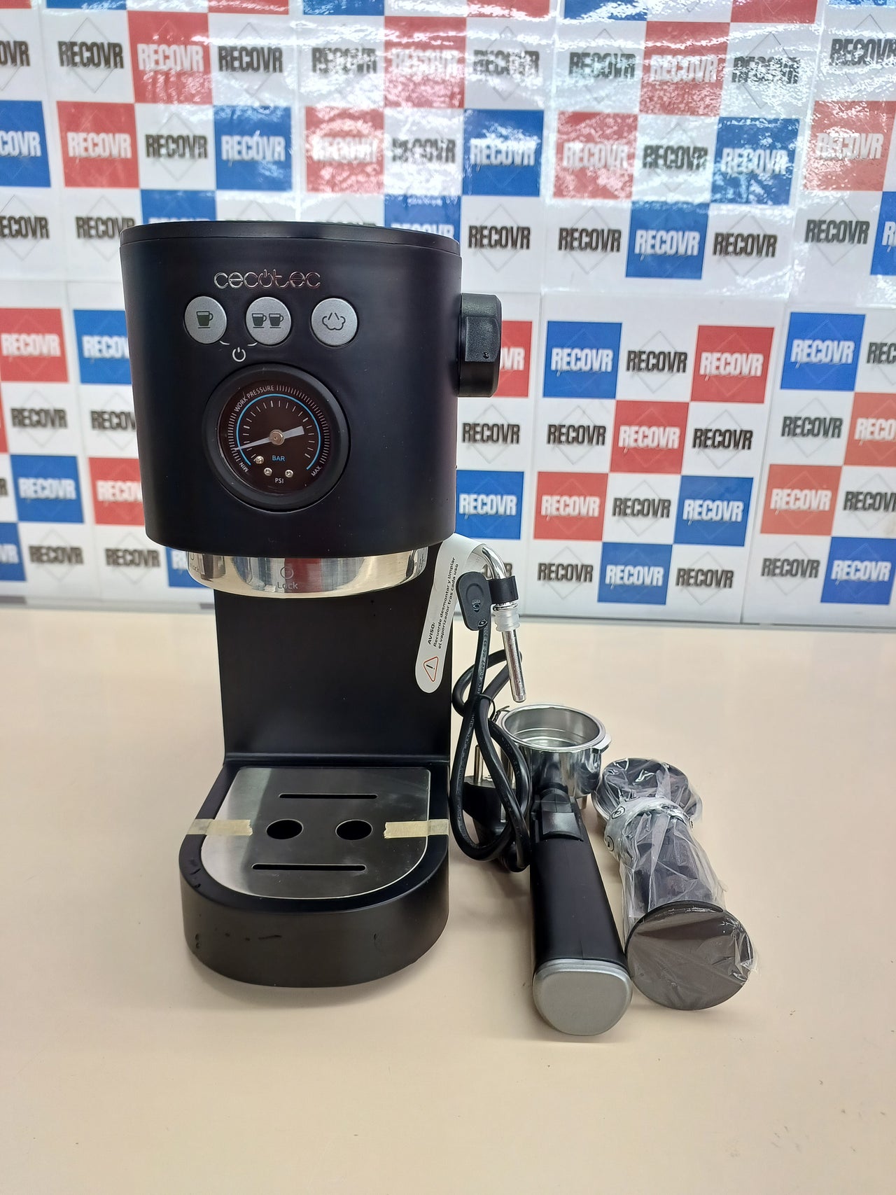 Cecotec Cafetera Express Cafelizzia Fast Pro. 1350 W
