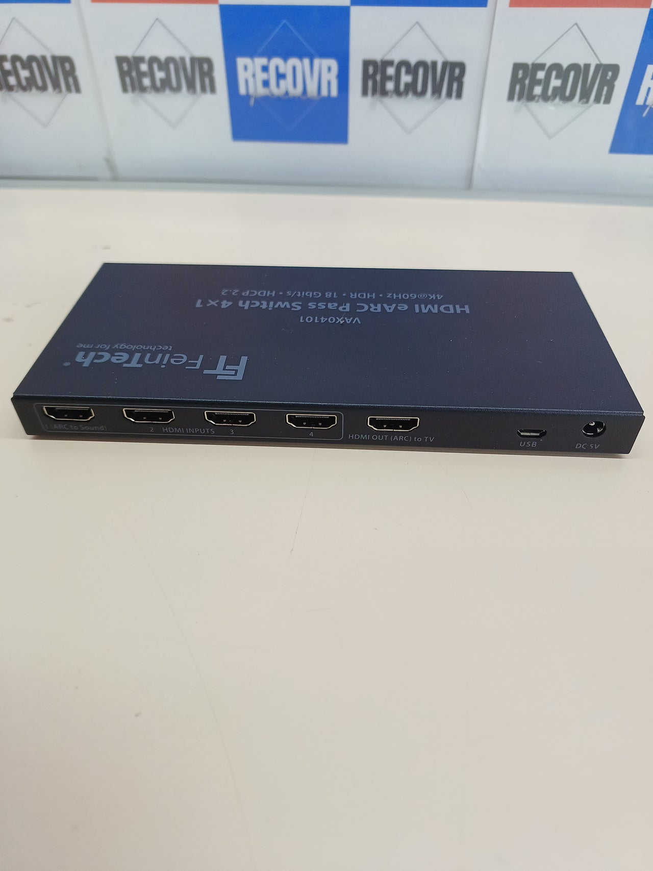 Switch HDMI eARC 4×1 para sonido y 4K · FeinTech