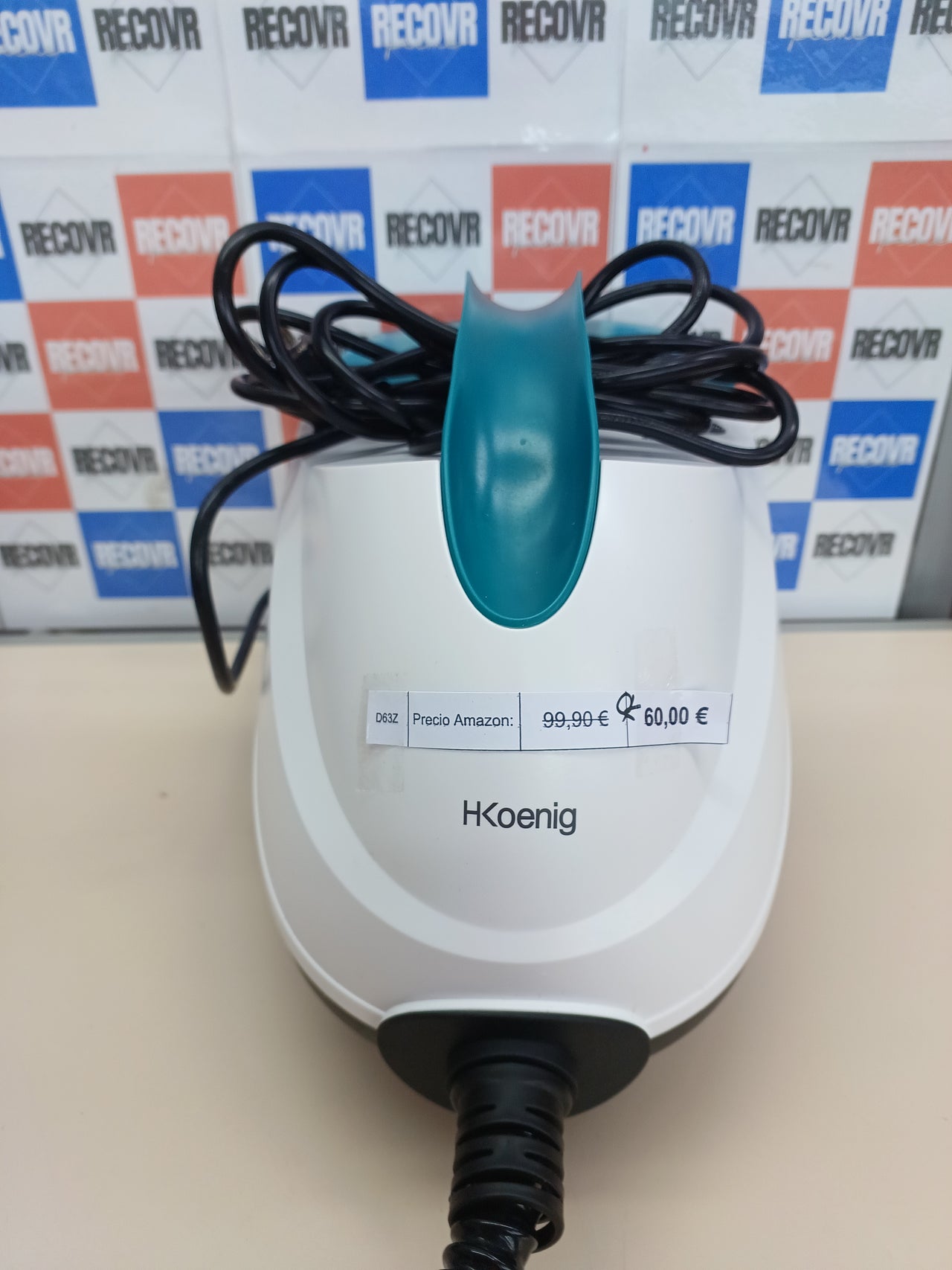Limpiador a vapor 2000 W 1,5 L 4 bar multifunción – H.Koenig